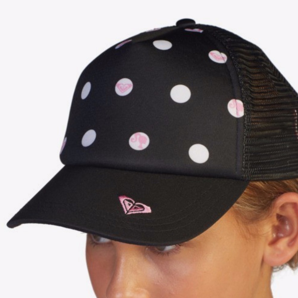 Barbie™ x ROXY Ocean Town Trucker Hat for Girls